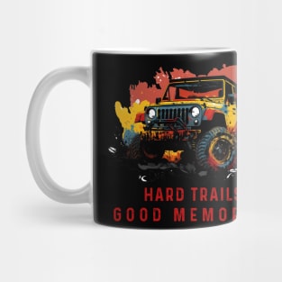 Off Road 4x4 Jeep Lover T-Shirt with Quote Mug